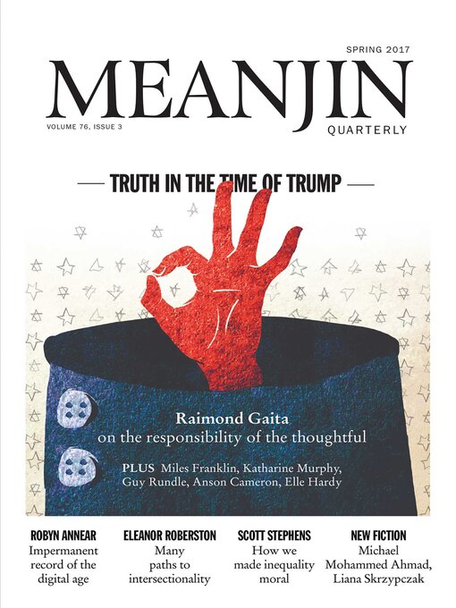 Title details for Meanjin Vol 76, No 3 by Meanjin Quarterly - Available